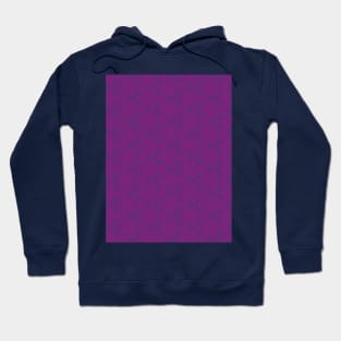 Magenta Violet Kaleidoscoe Hoodie